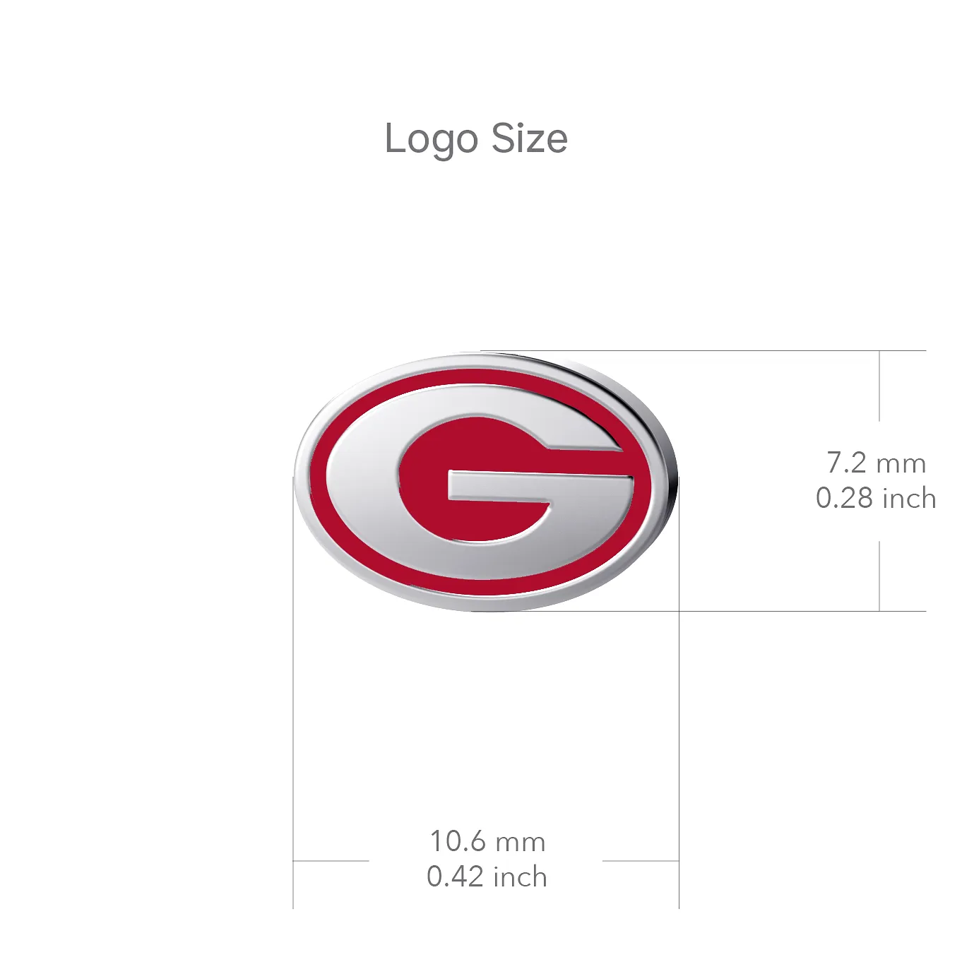 University of Georgia Watch Bar - Enamel