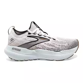 Women's Brooks Glycerin StealthFit 21, White/Grey/Black, 9 B Medium