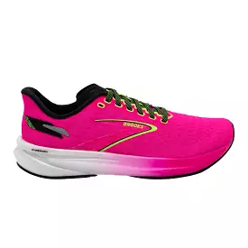 Women's Brooks Hyperion, Pink Glo/Green/Black, 9.5 B